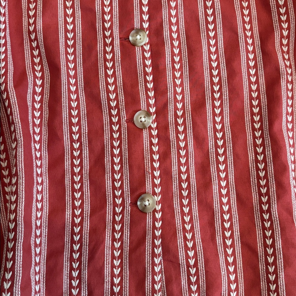 Embroidered print blouse cute - Picture 4 of 6